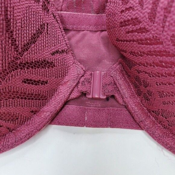 Pink Victoria's Secret racerback push up bra 34DD - Picture 2 of 7